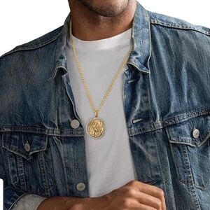 St. Michael Diamond Pendant Necklace - 0.25ct.